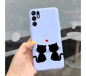 For OPPO Reno 6 Case Cover For OPPO Reno 6 5G Fundas Cute Dinosaur Cartoon Phone Cases For OPPO Reno6 4G 5G CPH2235 Soft Housing