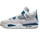 Zapatillas de baloncesto Retro Para hombre y mujer, zapatos deportivos para exteriores, estilo militar, con diseño de gato azul y negro, talla 36-47, 4 4S
