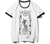 Good Omens t shirt women summer t-shirts girl Japanese anime streetwear clothes