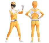 Adult Kids Power Rangers Mighty Morphin Cosplay Jumpsuit Party Fancy Suit