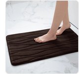 Olanly Non-slip Bath Mat Memory Foam Mat Water Absorbent Shower Carpet Thick Bath Rugs Bathroom Ultra Soft Bathroom Rugs Gadgets