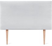Liso  Patas cabeceros Cabezal tapizado Cama Lujo (150x105cm  Patas (Camas 150/160), Tela Beige)