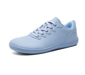 Wide Toe Box Barefoot Shoes for Women Men PU Leather Casual Shoes Zero Drop Dress Sneakers Outdoor Men Walking Shoes