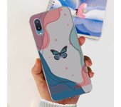For Samsung Galaxy A02 Case Soft TPU Silicone Clear Bumper Shell Butterfly Leopard Print Jelly Coques For Samsung A02s A02 Capas