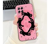 For Samsung Galaxy M53 5G Case SM-M536B Cover Fashion Tulip Flower Square Lens Protective Case For Samsung M33 5G SM-M336B Funda