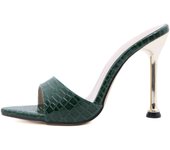 Overseas Suppliers  Women's Shoes Fashion High Heel Hot Sandals  Internet Hot Pointed High Heels