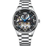 AILANG-reloj deportivo automático para hombre, cronógrafo mecánico con esqueleto, resistente al agua, cristal de zafiro calado