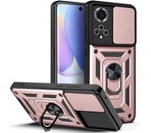 Lujo Funda de lente de Cámara de tapa deslizante Carcasa Huawei Nova 9 Pro, Honor 50 Pro, Cáscara protectora