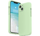 New Liquid Silicone Soft Case for IPhone 14 Plus 13 11 12 Pro Max Mini Full Lens Protection Cover Shell