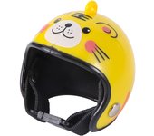 1Pc Chicken Helmet Small Pet Hard Hat Bird Quail Pigeon Hat Headgear Pet Bird Helmet DIY Cartoon Character Helmet Pet Supplies