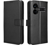 For Realme Gt5 7 C17 C21 8 Realmagt5 Pro 4G 5G Modelo De Diamante Funda De Negocios Simple Carcasa De Teléfono Anti - Caída