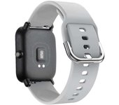 Applicable to Silicone watch strap GTS 4/3/2e Mini/GTR 4/3/Pro/2/2e/stratos 3/2 Amazfit bip-U-S-lite sports bracelet 20mm/22mm