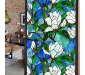 privacy stickers artscape Magnolia Window Film vinyl for windows stained glass window film Home and Bathroom