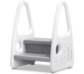 Taburete para niños,  torre de aprendizaje, pirámides, taburete infantil con dos reposabrazos, antideslizante,
