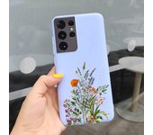 For Samsung S21 Ultra 5G Case Galaxy S21 Ultra With NFC Fashion Soft Liquid Silicone Phone Shell Samsung Galaxy S21 SM-G998B