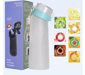 Air UP Sports Water Bottle With 10 Flavor Pods Set, 750ml Alr Up With Straw 0 Sugar Fruit Fragrance Cup For School Outdoor Gym