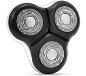 Replacement Men Electric Shaver Heads 3 Cutter Spare Beard Blades Floating Extra Head Stainless Steel Waterproof