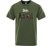 The Depps Printing For Men T-Shirt Comfortable Crewneck T-Shirts Cool Comfortable Tees Shirts Casual Oversized Brand Tshirts Man