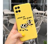 For OPPO A54 2021 Case CPH2239 OPPOA54 Cover Stylish Painted Phone Back Funda For OPPO A54 5G CPH2195 A 54 Shockproof Soft Coque