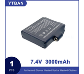 motorcycle gleves Heated Battery 7.4V 3000mah Lithium Polymer Battery for Heating Vest, Socks, Winter Antifreeze Saver Heat Batt