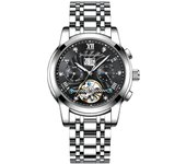 Nuevo reloj mecánico completamente automático suizo, reloj multifunción, reloj para hombre