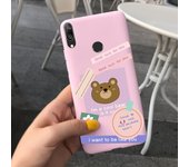 For Huawei Y7 2019 Case DUB-LX1 6.26 inch Luxury Silicone TPU Phone Protection Back Cover For Huawei Y 7 HuaweiY7 2019 Bumper