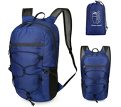 Mochila impermeable Plegable ligera para exteriores para mujeres y hombres, mochila de viaje de senderismo de gran capacidad, 20