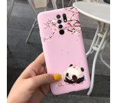 For Redmi 9 Phone Case 6.53 inch Xiaimi Redmi 9 Soft Silicone Phone Cases TPU Back Cover On Capa Redmi9 Cute Bear Cartoon Bumper