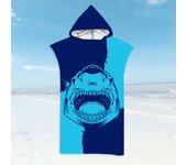 Cambio de Bata de baño Changing Towel, Toalla de Poncho de Surf con Capucha Toalla de baño con Capucha para Adultos Toallas Deportivas con Capucha estampadaTalla única-  75cm x 110cm