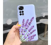 For Xiaomi Poco M4 Pro 5G Case Popular Daisy Lavender Soft Phone Cover For Xiaomi Redmi Note 11 Funda Note11 Poco M4Pro 2022 Bag
