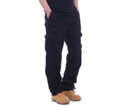 2025 pantalones Cargo hombres 100% algodón múltiples bolsillos cintura elástica pantalones casuales al aire libre senderismo escalada montañas pantalones de hombre
