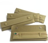 Microfibra Bolsa De Hierba Verde Collar De Larga Cadena Pulsera De Los Organizadores Bolsa De Almacenamiento Titular De La Bolsa