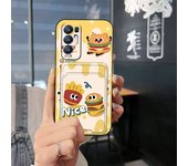 Dirt-resistant protective Phone Case For OPPO Reno5 Pro Plus 5G/Reno5 Pro+/Find X3 Neo Card slot TPU Durable Soft case