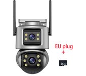 Cámaras de vigilancia exterior inalámbrico wifi doméstico Internet Voz HD inteligente 360 grados vigilancia