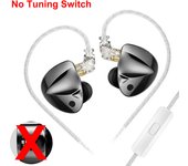 KZ D-Fi In Ear Monitor HiFi Earphones 4-Level customizable Tuning Switch Headphone Stereo Zobel network circuit design Headsets