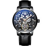 AILANG-reloj mecánico automático para hombre, accesorio deportivo de lujo, resistente al agua hasta 50M, de negocios, de cuero