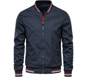 Chaquetas hombre otoño, béisbol, informal, moda, sólido, Bomber