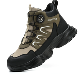 Nuevas botas de seguridad de los hombres de trabajo Indestructible zapatos zapatillas de deporte de acero del dedo del pie botas protectoras Anti-smash Anti-punción trabajo botas tácticas
