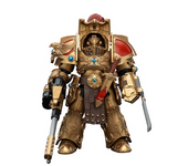 JOYTOY 1/18 Action Figure The Horus Heresy Legio Custodes Aquilon Terminator Squad Aquilon with Infernus Firepike