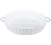 Air Fryers Silicone Pot Reusable Air Fryers Oven Baking Tray Pizza Fried Chicken Basket Mat Round Cake Pan Air Fryer Accessories