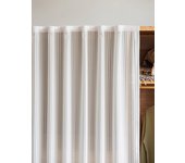 Cortina Antipolvo Adhesiva Para Armario 1PC Con Cinta Mágica Para Sala De Estar Y Cocina Material De Poliéster Clásico Estilo