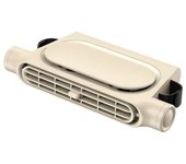 Ventilador de Coche Portátil USB 3 Velocidades Ajustables, Doble Turbo, Batería 3000mAh - Soporte con Correa Magnética, Flujo de Aire Potente para Jeep, Autocaravanas y Viajes en Camping(Italia 2025 nuevos productos están a la venta)