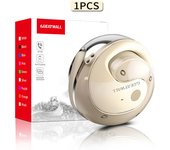 GREATWALL New Small Round Ball Type Open Music Headphones, wireless Not In Ear Sports Headphones, Extra Long standby for Cycling