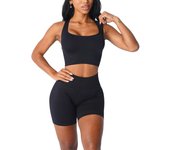 Sujetador Deportivo Mujer NVGTN Ignite Sin Costuras de Spandex Elástico Transpirable Mejora la Forma de los Pechos para Fitness y Deportes de Ocio Ropa Interior