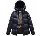 Chaqueta acolchada con capucha térmica para hombre y mujer, abrigos de plumón impermeables, Abrigo acolchado aislado, Invierno