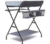 Foldable Baby dressing table with additional storage compartments, foldable massage table, portable shifter