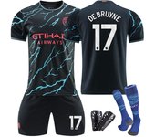 Children 2324 Real Madrid Home Jersey No. 9 Mbappe 5 Bellingham 7 Vinicius Football Uniform Sports Men's Suit