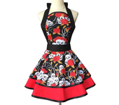 Lovely Apron Cute Princess Apron kitchen Cooking Oilproof Aprons for Women Girls