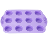 FAIS DU-Molde para hornear morado para forma de pastelería y accesorios, herramientas de decoración de pasteles, molde de silicona para hornear, moldes para magdalenas y magdalenas