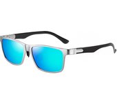 Nuevas gafas de sol polarizadas de aluminio y magnesio gafas de sol de fibra de carbono de colores gafas de visión nocturna que cambian de color a la moda para hombres y mujeres